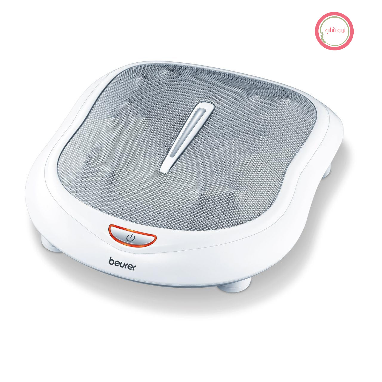 ماساژور پا Beurer FM 60، 18 سری ماساژ، عملکرد حرارتی، 2 سرعت، ماساژ شیاتسو برای افزایش گردش خون | بسته 1 عددی