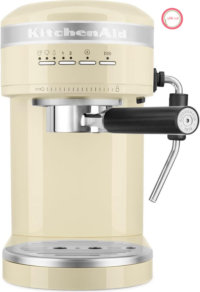 اسپرسو ساز نیمه‌ اتوماتیک کیچن اید آمریکا KitchenAid 5KES6503EAC آرتیزان رنگ کرم