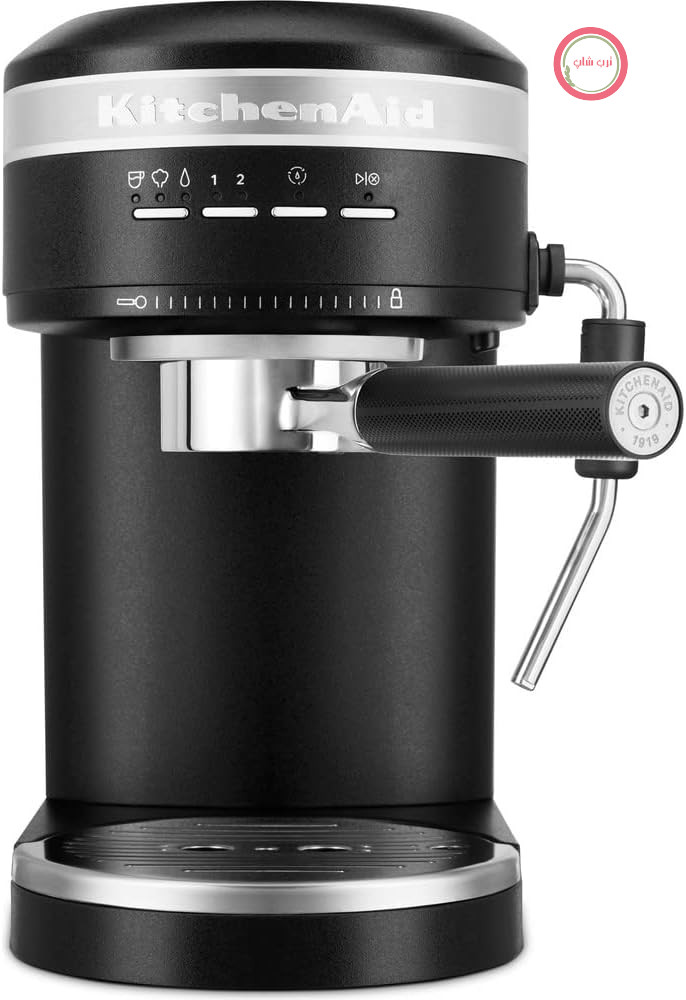 اسپرسو ساز نیمه‌ اتوماتیک کیچن اید آمریکا KitchenAid 5KES6503EBK آرتیزان رنگ مشکی چدنی