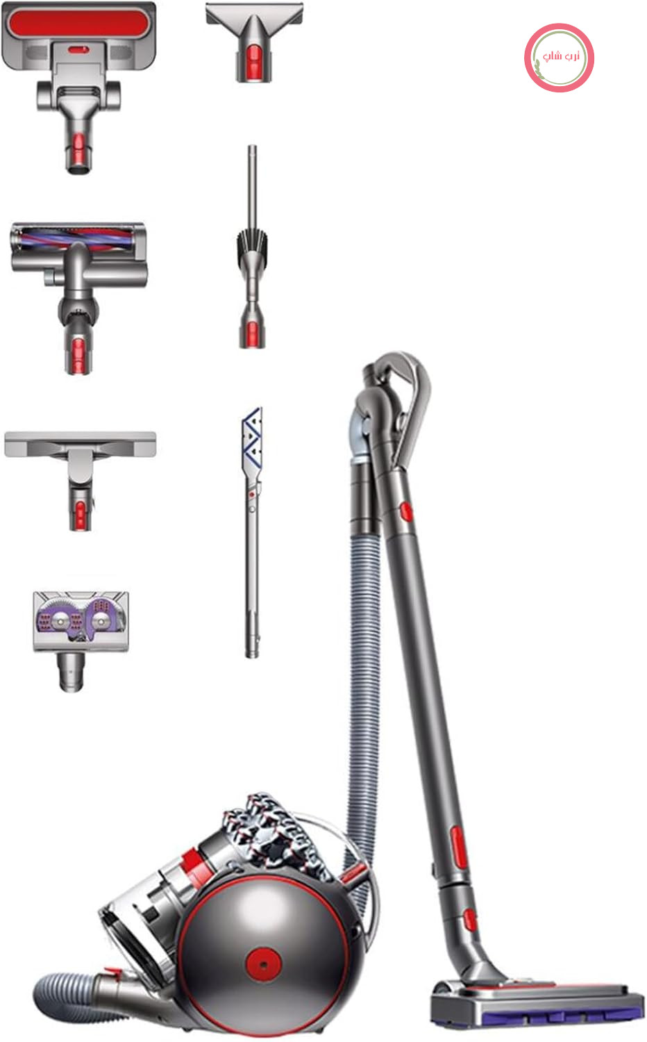 جارو برقی بدون کیسه دایسون انگلستان Dyson Cinetic Big Ball™ Animal 2 با فناوری سیکلون و مناسب جمع‌آوری موی حیوانات