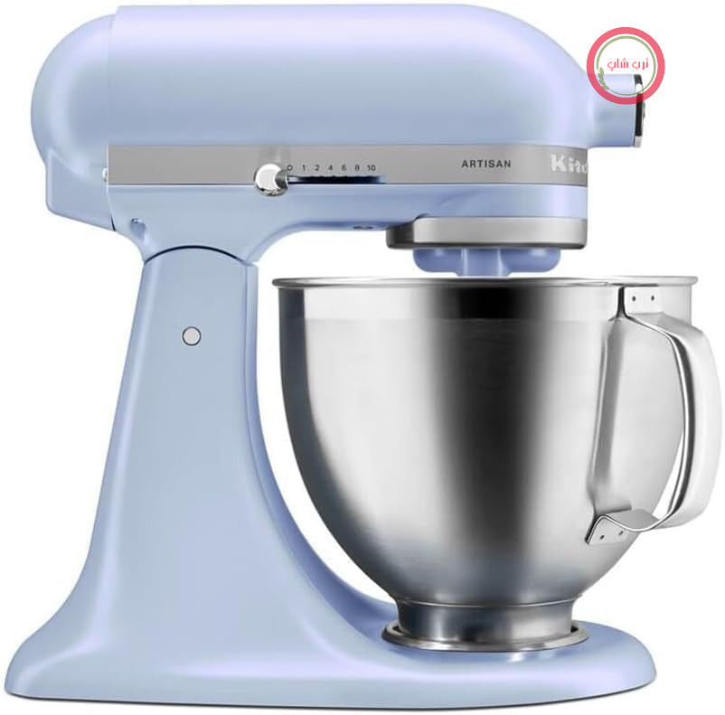 غذا ساز ماشین آشپزخانه کیچن اید آمریکا KitchenAid 5KSM195PSEOA آرتیزان 4.8 لیتری رنگ آبی نمکی (Blue Salt)