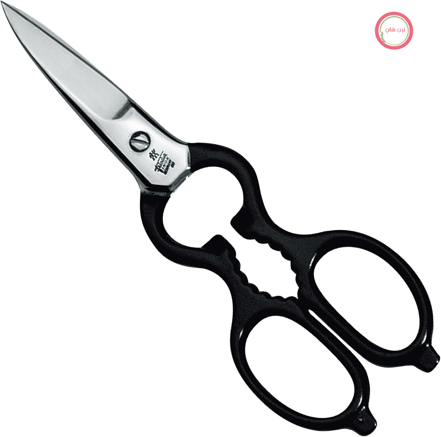 قیچی چند منظوره زولینگ آلمان ZWILLING، 20 سانتی متر، مناسب برای افراد راست دست و چپ دست، استیل ضد زنگ، ساخت آلمان، مشکی
