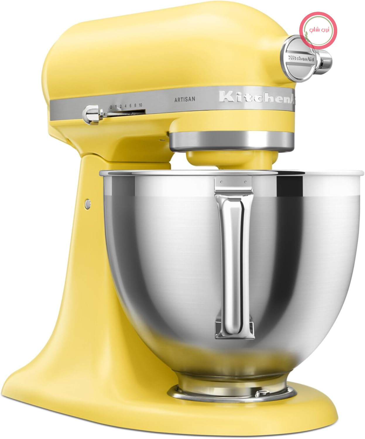 غذا ساز ماشین آشپزخانه کیچن اید آمریکا KitchenAid 5KSM195PSEBT آرتیزان 4.8 لیتری رنگ زرد کره‌ای