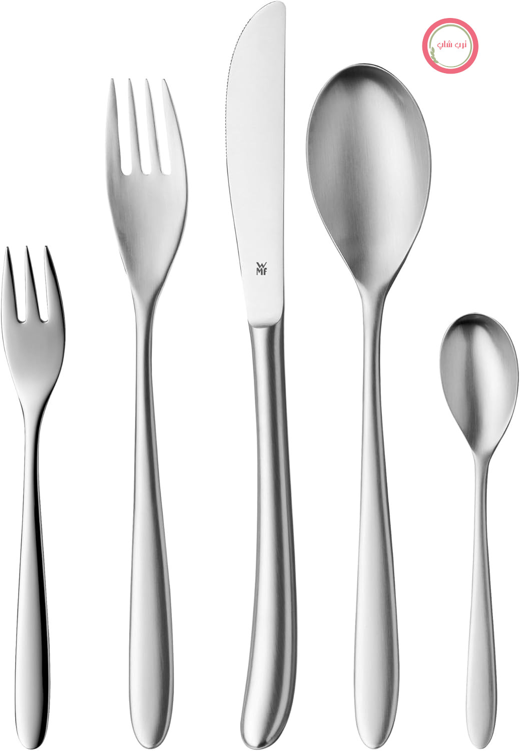 سرویس قاشق و چنگال 30 پارچه وی ام اف آلمان WMF Cutlery Set 30-Piece (6 نفره) ابریشمی، کرومارگان