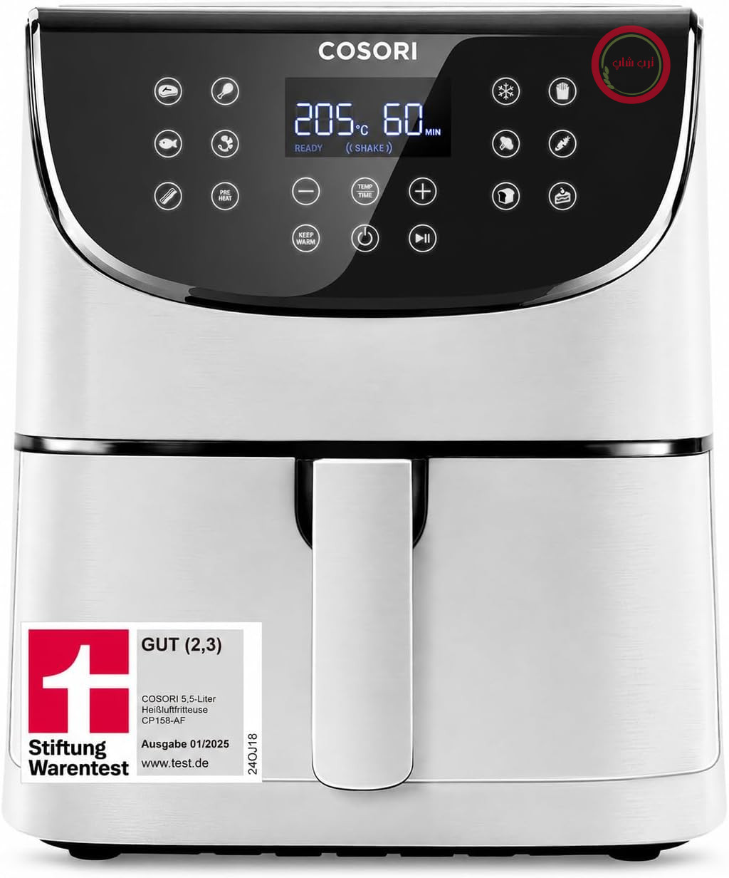 سرخ کن بدون روغن کوسوری آمریکا  Cosori Air Fryer 5.5L XXL, Deep Fryer سرخ کن هوای گرم با صفحه نمایش لمسی دیجیتال