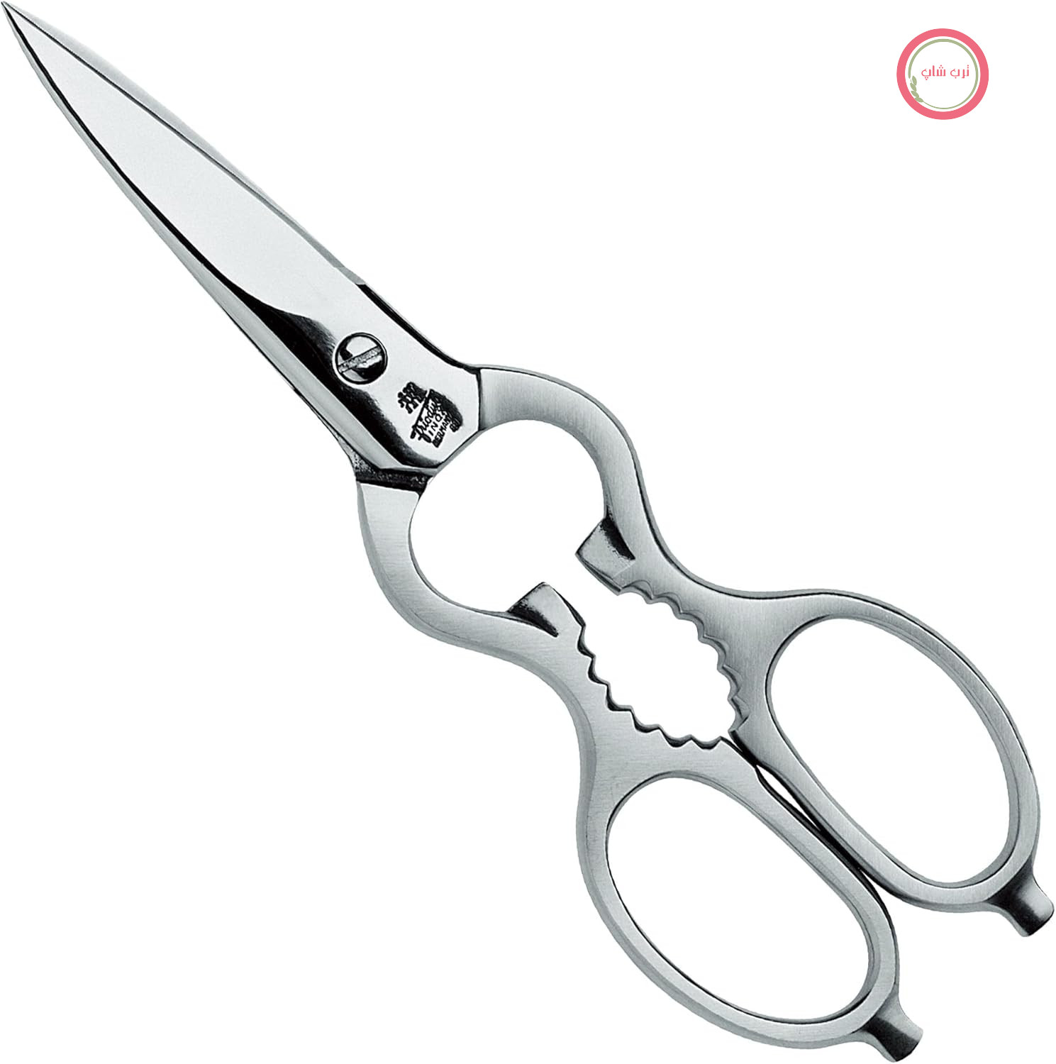 قیچی چند منظوره زولینگ آلمان ZWILLING، 20 سانتی متر، مناسب برای راست دست ها و چپ دست ها، استیل ضد زنگ، ساخت آلمان، نقره ای