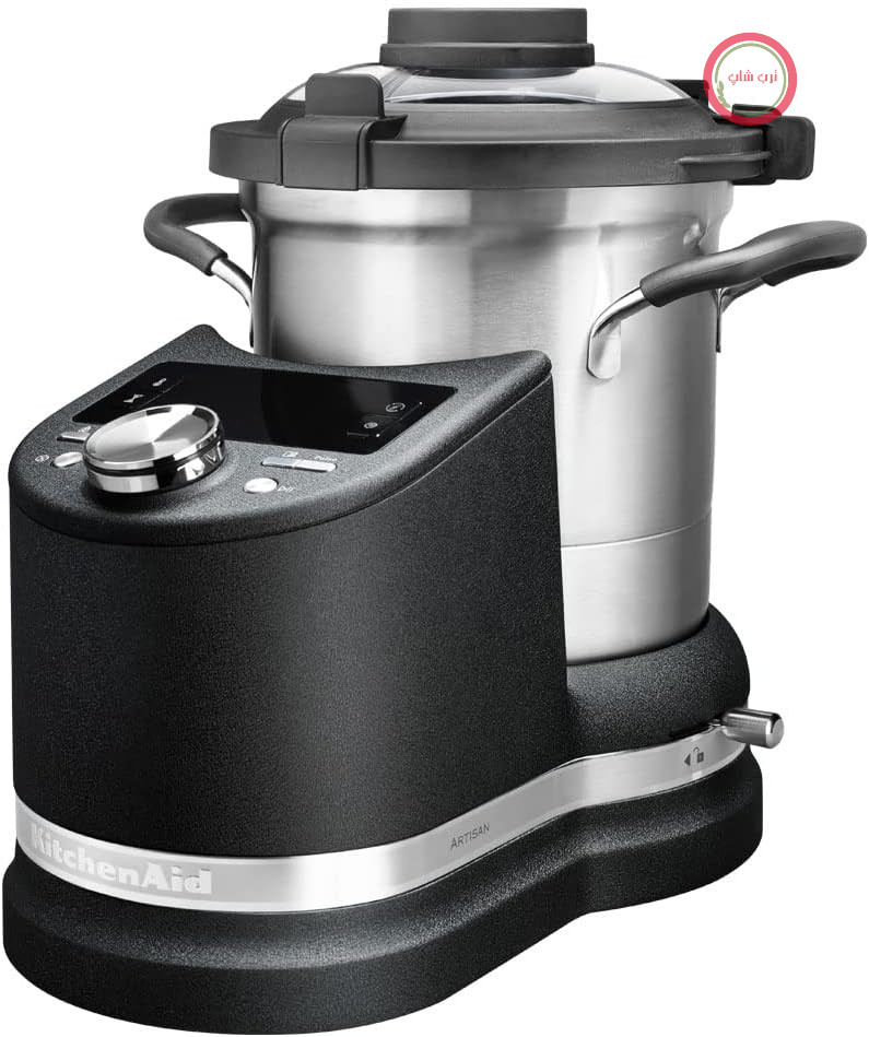 غذا ساز پخت‌ و پز کیچن اید آمریکا KitchenAid 5KCF0201EBK آرتیزان 4.5 لیتری رنگ مشکی چدنی با ترازو دیجیتال