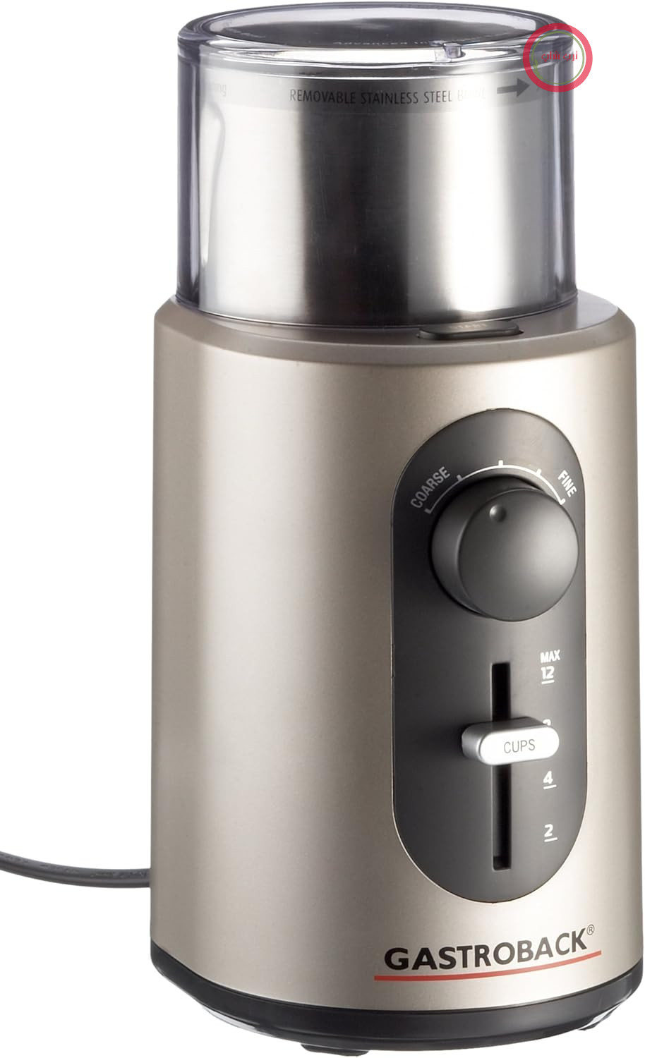آسیاب قهوه گاستروبک آلمان دیزاین مدل Kaffeemühle Basic (230 - 240 ولت)